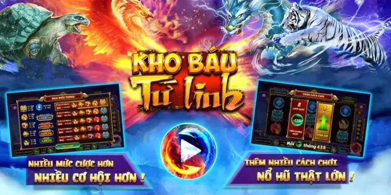 3 Mẹo Chơi Kho Báu Tứ Linh Go88 Săn Tiền Thưởng Khủng Thông tin cơ bản Kho Báu Tứ Linh Go88