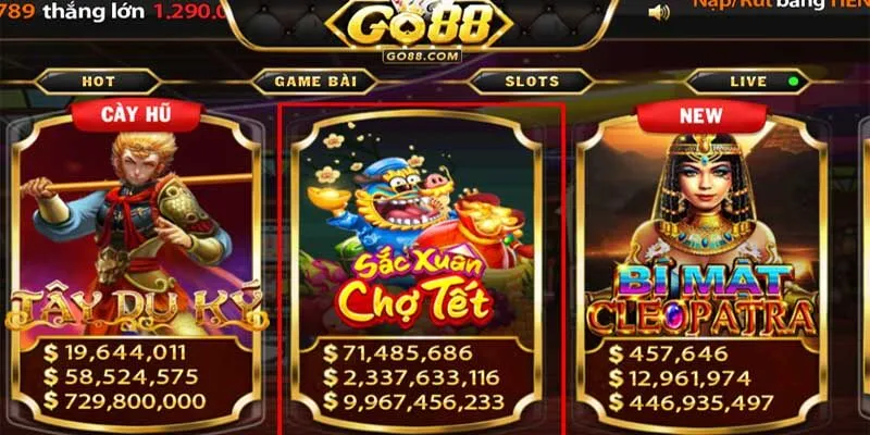 Bí Kíp Chơi Nổ Hũ Sắc Xuân Chợ Tết Go88 Xuất Sắc Vài nét về tựa game Sắc Xuân Chợ Tết Go88