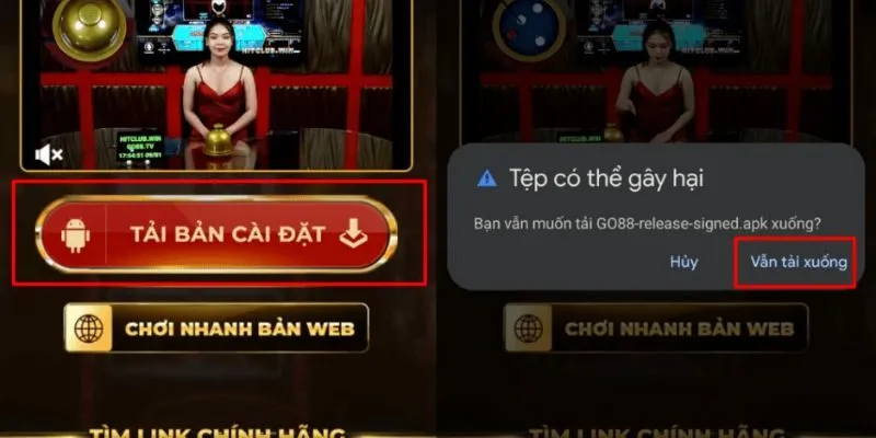 Hướng Dẫn Tải Go88 APK Android IOS Bảo mật Go88 có nhiều hình thức cược, đảm bảo phù hợp với nhiều đối tượng