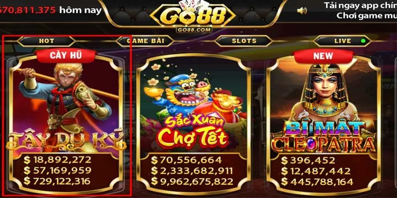 Tây Du Ký Go88 game nổ hũ đình đám nhất Tây Du Ký Go88 game nổ hũ đình đám nhất