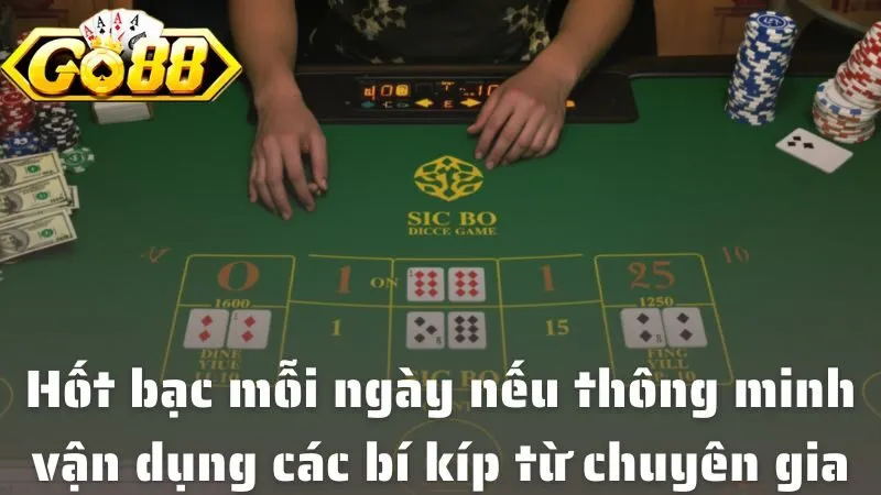 Chơi Tài Xỉu Trực Tuyến Tại Go88: Cược Đỉnh, Thắng Đậm Hốt bạc mỗi ngày nếu thông minh vận dụng các bí kíp từ chuyên gia